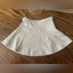 Crewcuts Cream Textured Skirt